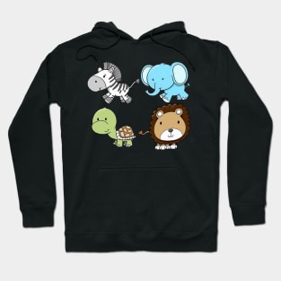 Zoo Animals 1 Hoodie